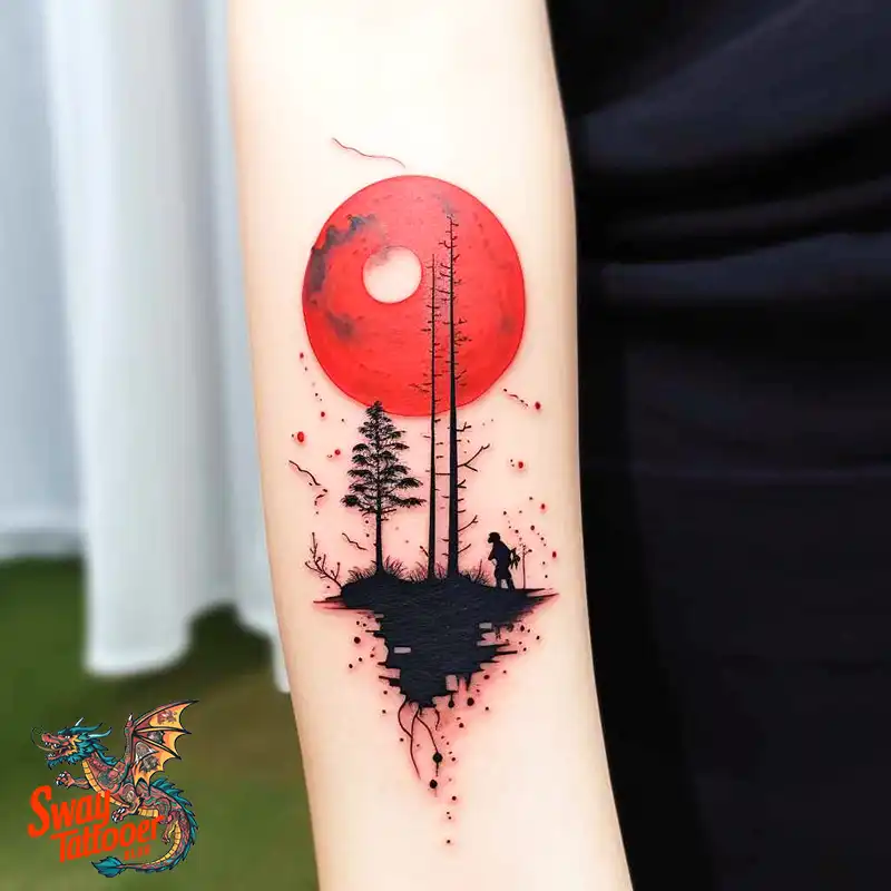 50 Red Ink Tattoo Ideas: Bold, Beautiful & Unique Designs 3 red ink tattoo