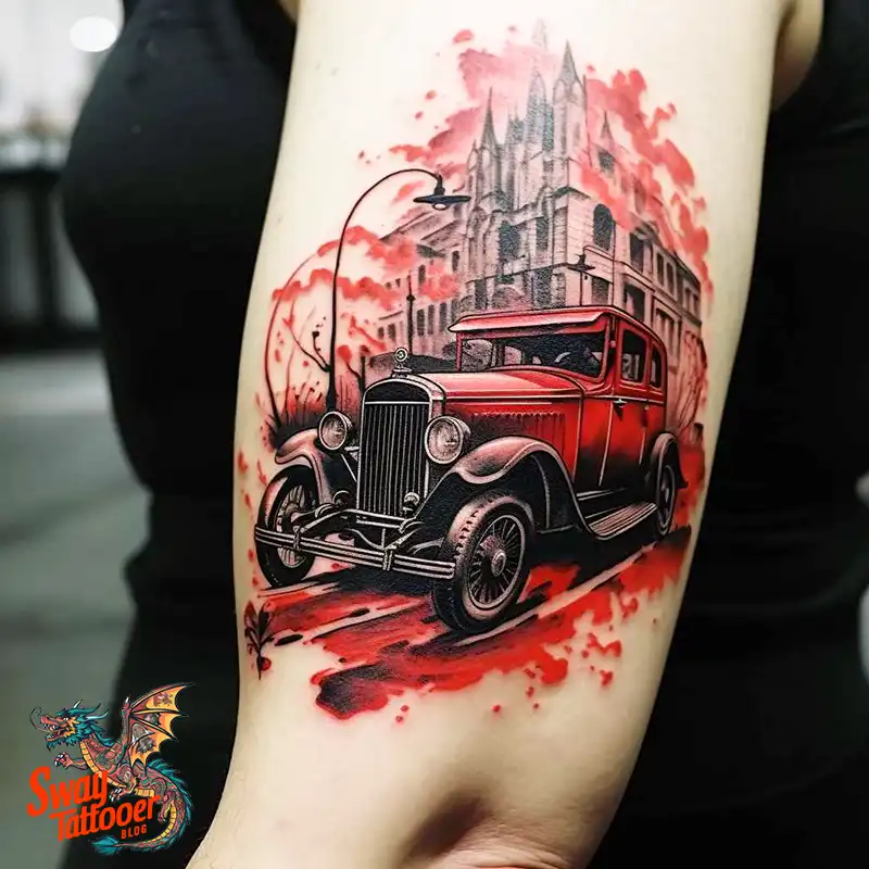 50 Red Ink Tattoo Ideas: Bold, Beautiful & Unique Designs 42 red ink tattoo