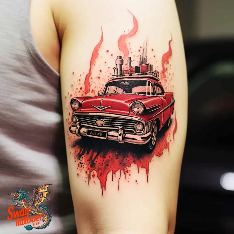 50 Red Ink Tattoo Ideas: Bold, Beautiful & Unique Designs 41 red ink tattoo