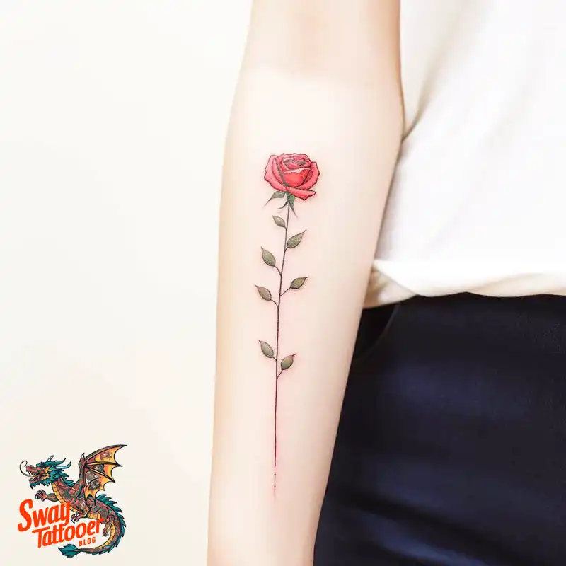 70 Awesome Red Rose Tattoo Design Ideas for 71 red rose tattoo