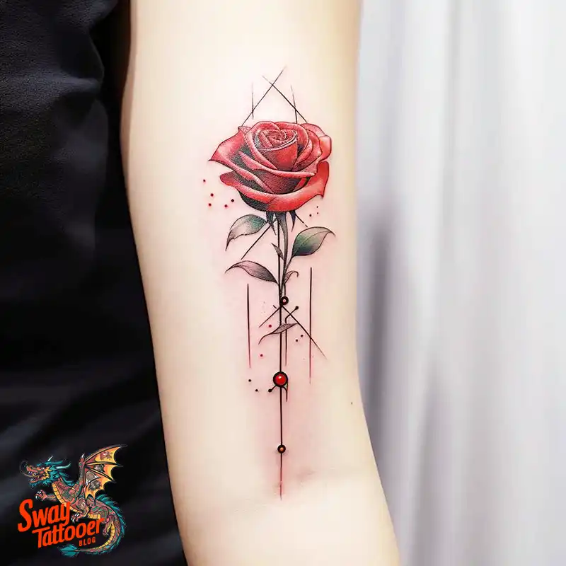 70 Awesome Red Rose Tattoo Design Ideas for 54 red rose tattoo