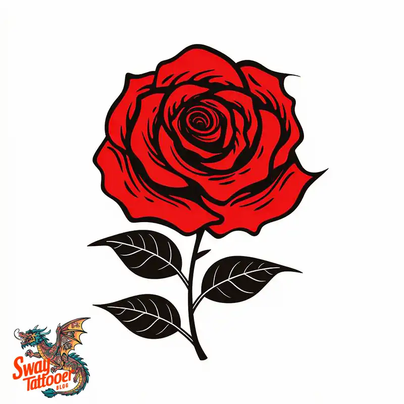 70 Awesome Red Rose Tattoo Design Ideas for 46 red rose tattoo