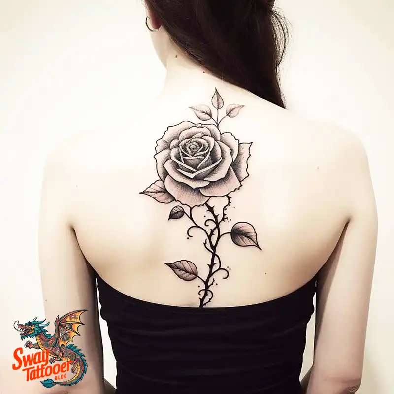 70 Awesome Red Rose Tattoo Design Ideas for 43 red rose tattoo