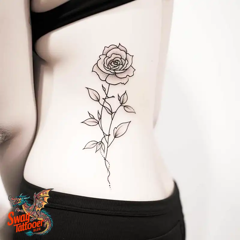 70 Awesome Red Rose Tattoo Design Ideas for 40 red rose tattoo