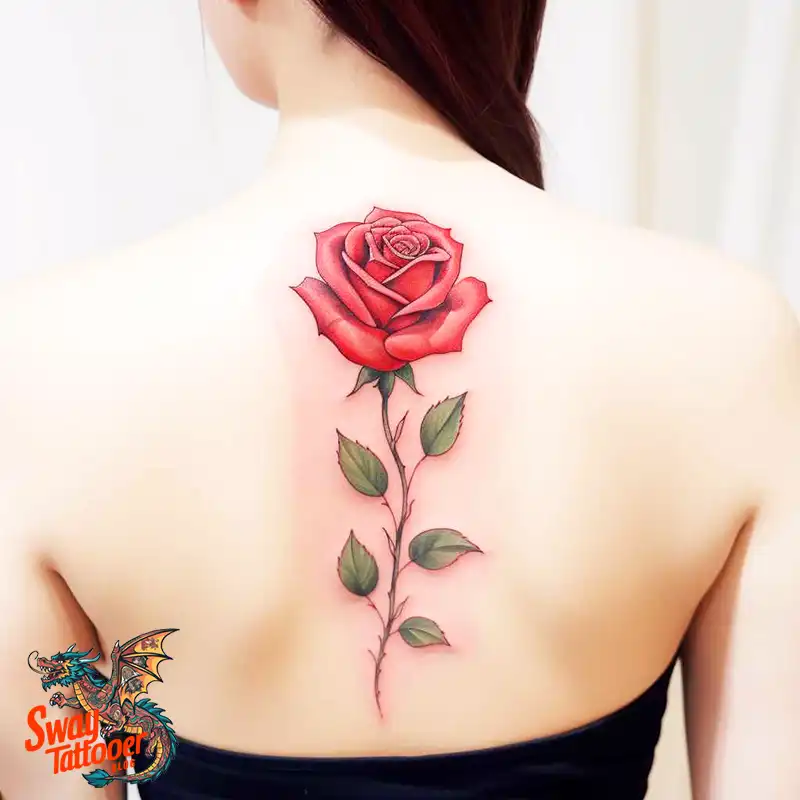 70 Awesome Red Rose Tattoo Design Ideas for 38 red rose tattoo