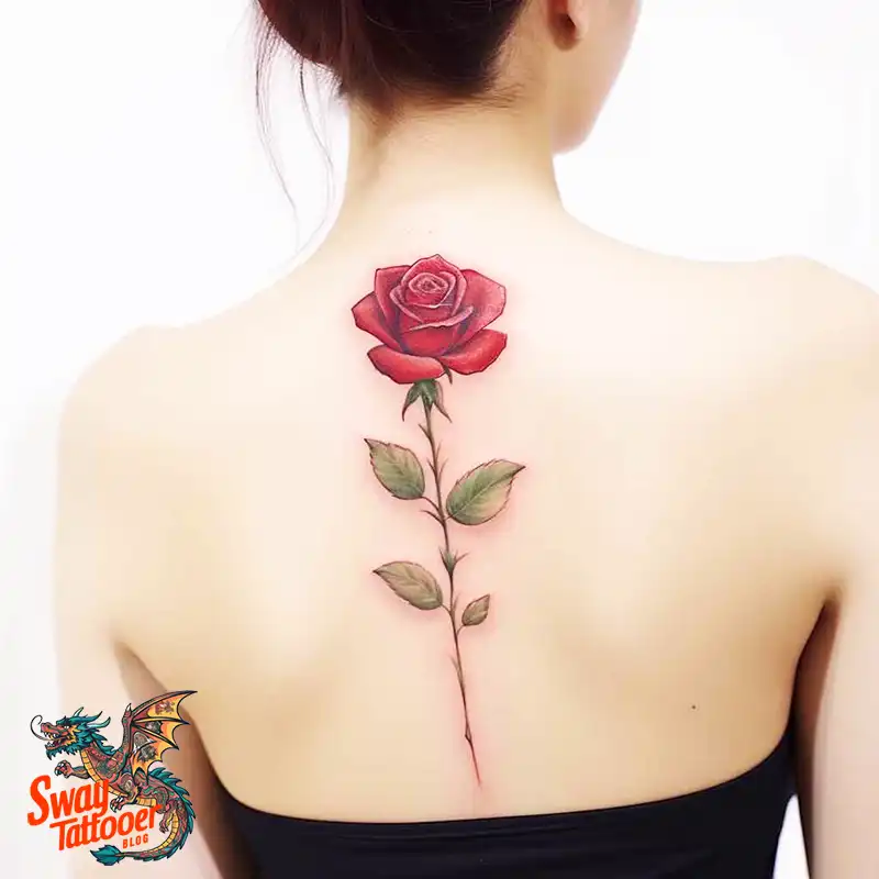 70 Awesome Red Rose Tattoo Design Ideas for 39 red rose tattoo