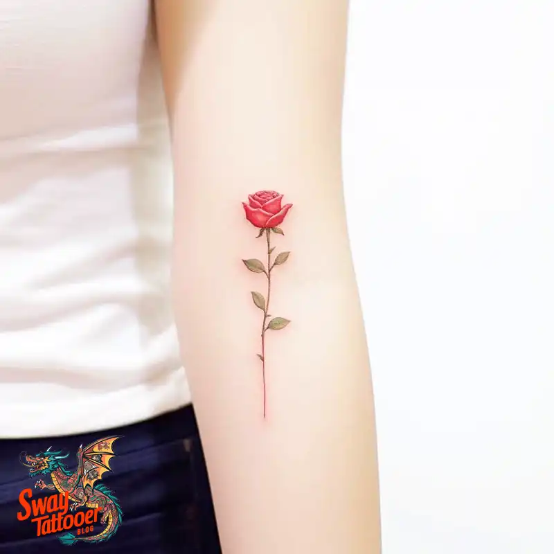 70 Awesome Red Rose Tattoo Design Ideas for 31 red rose tattoo
