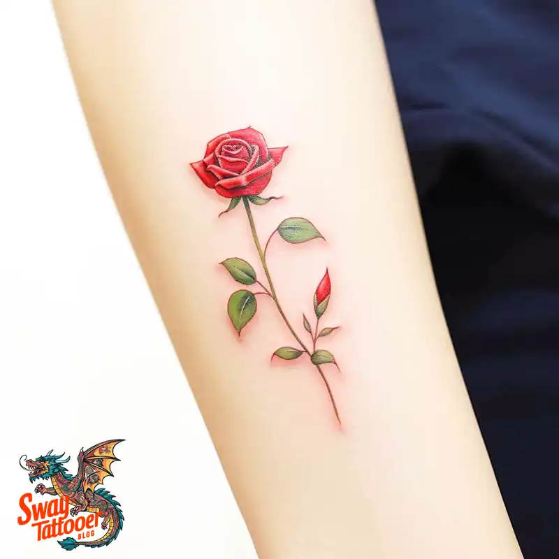 70 Awesome Red Rose Tattoo Design Ideas for 30 red rose tattoo