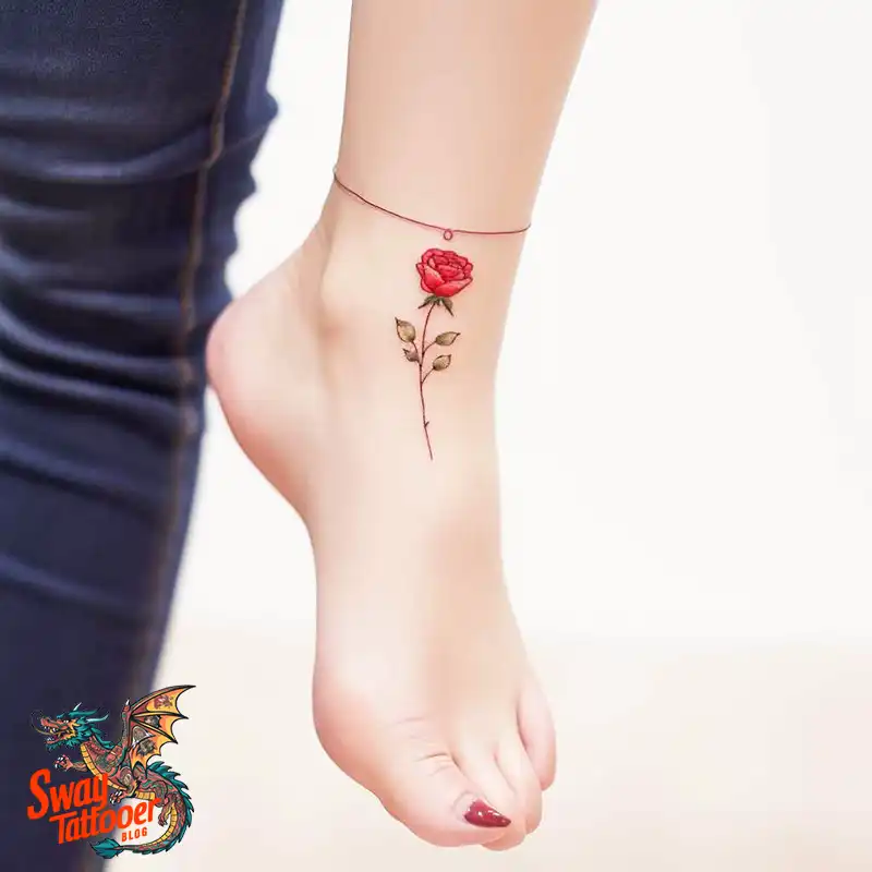 70 Awesome Red Rose Tattoo Design Ideas for 28 red rose tattoo