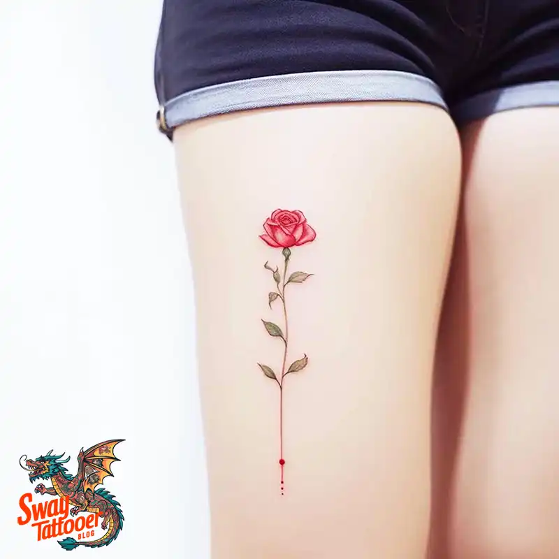 70 Awesome Red Rose Tattoo Design Ideas for 19 red rose tattoo