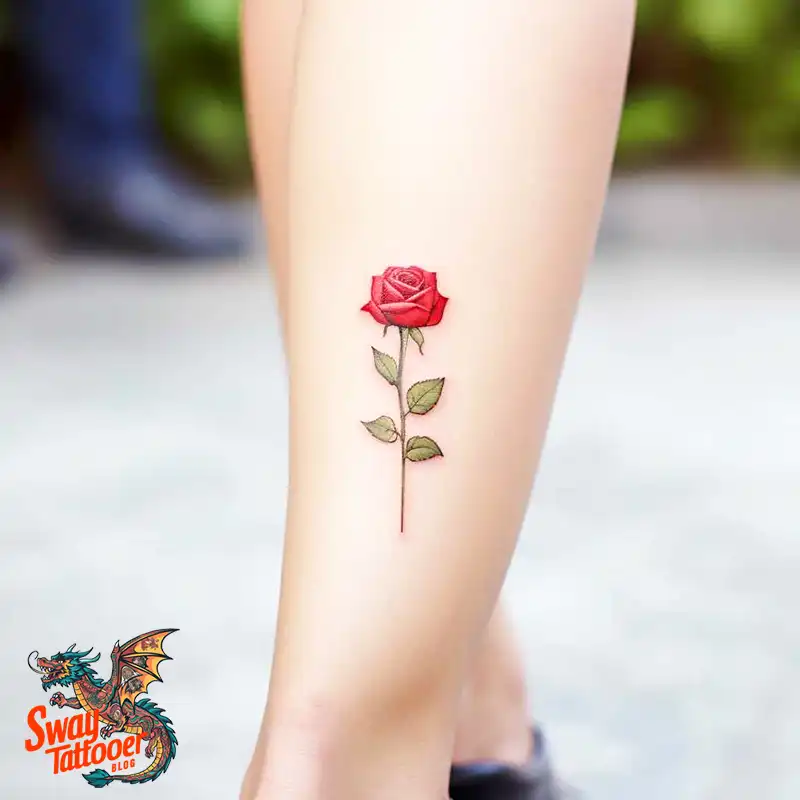 70 Awesome Red Rose Tattoo Design Ideas for 27 red rose tattoo