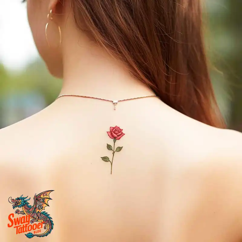 70 Awesome Red Rose Tattoo Design Ideas for 26 red rose tattoo