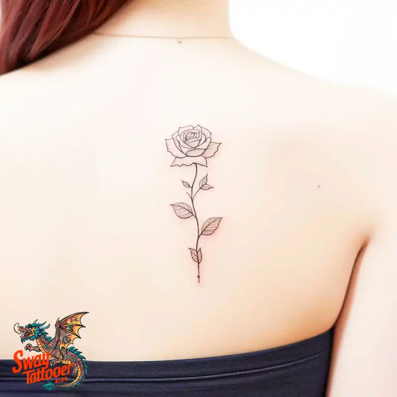 70 Awesome Red Rose Tattoo Design Ideas for 17 red rose tattoo