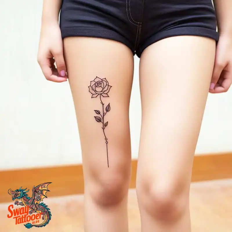 70 Awesome Red Rose Tattoo Design Ideas for 12 red rose tattoo