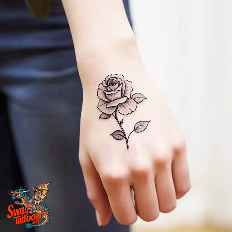 70 Awesome Red Rose Tattoo Design Ideas for 9 red rose tattoo