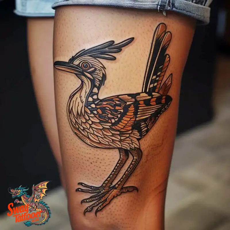 100 Roadrunner Tattoo Design Ideas: Speed & Spirit in Ink 84 roadrunner tattoo