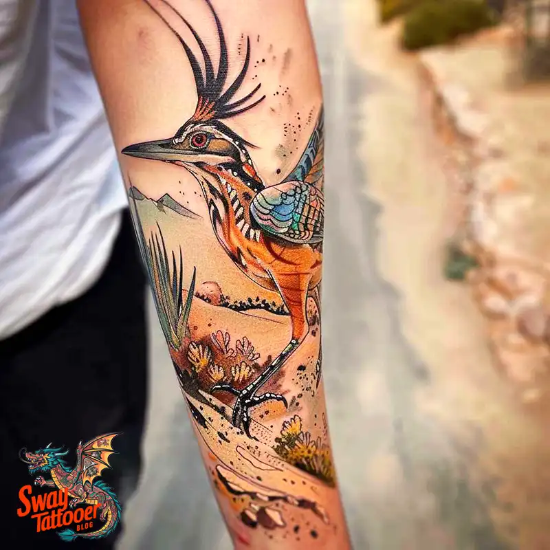 100 Roadrunner Tattoo Design Ideas: Speed & Spirit in Ink 83 roadrunner tattoo