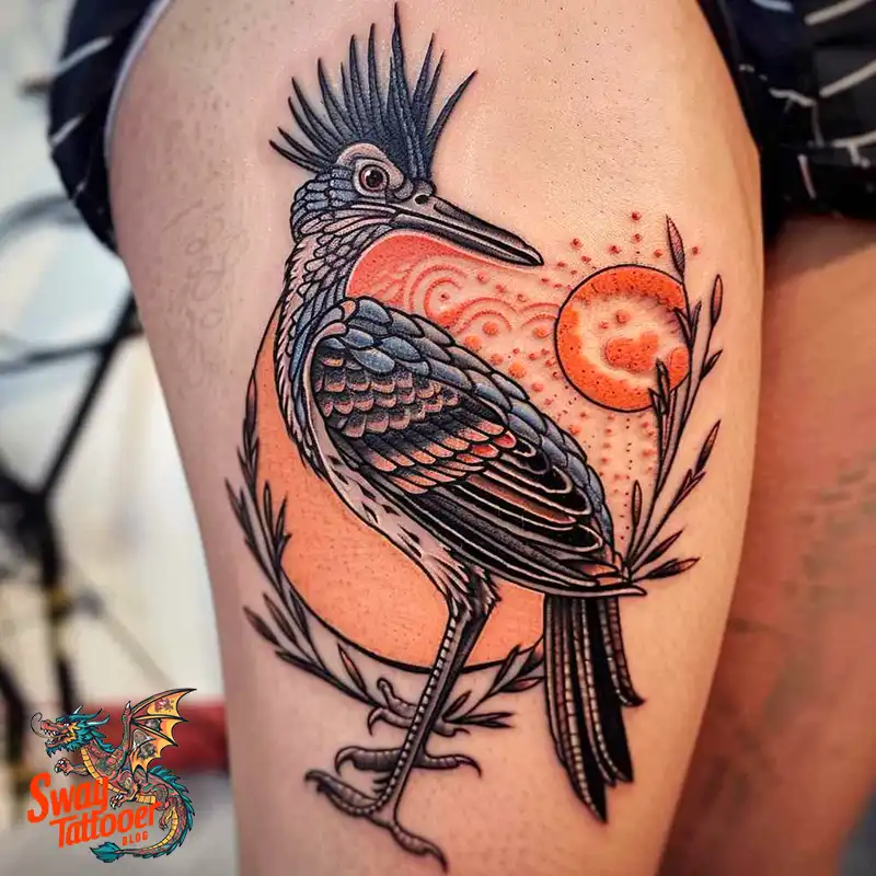 100 Roadrunner Tattoo Design Ideas: Speed & Spirit in Ink 82 roadrunner tattoo