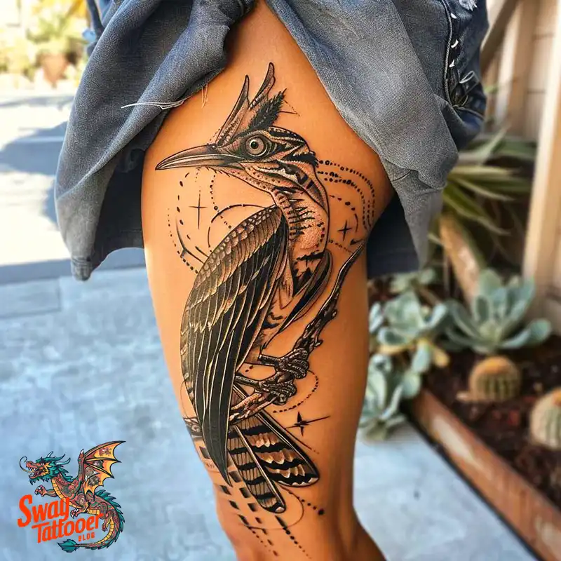 100 Roadrunner Tattoo Design Ideas: Speed & Spirit in Ink 48 roadrunner tattoo