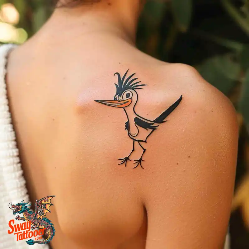 100 Roadrunner Tattoo Design Ideas: Speed & Spirit in Ink 46 roadrunner tattoo