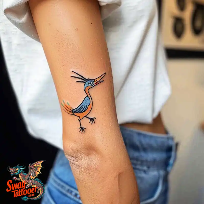 100 Roadrunner Tattoo Design Ideas: Speed & Spirit in Ink 45 roadrunner tattoo