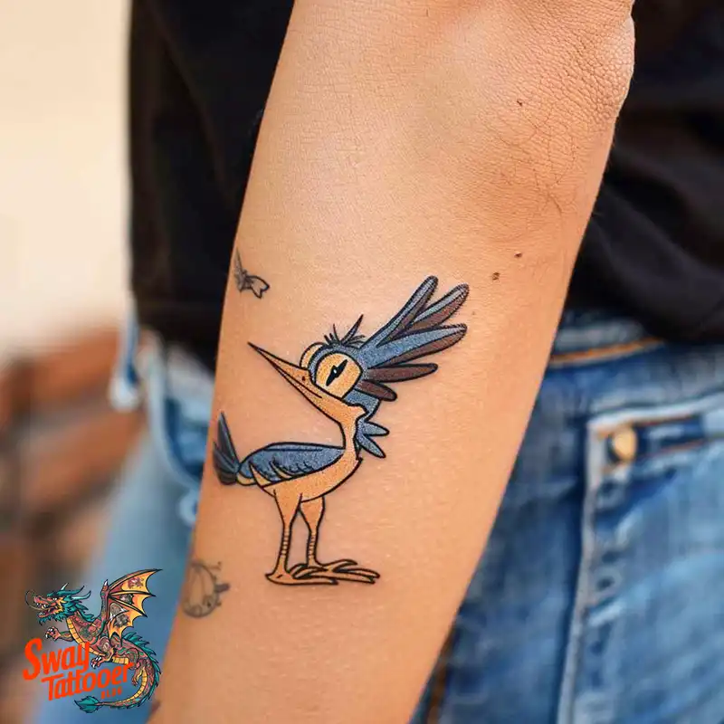 100 Roadrunner Tattoo Design Ideas: Speed & Spirit in Ink 44 roadrunner tattoo