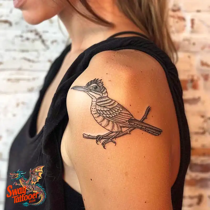 100 Roadrunner Tattoo Design Ideas: Speed & Spirit in Ink 26 roadrunner tattoo