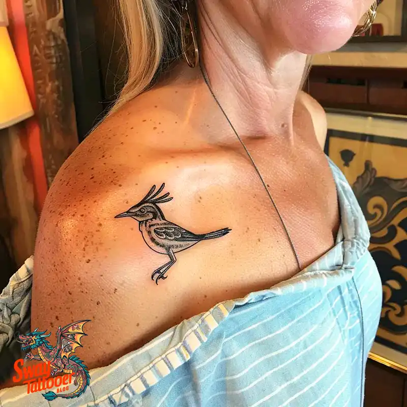 100 Roadrunner Tattoo Design Ideas: Speed & Spirit in Ink 21 roadrunner tattoo