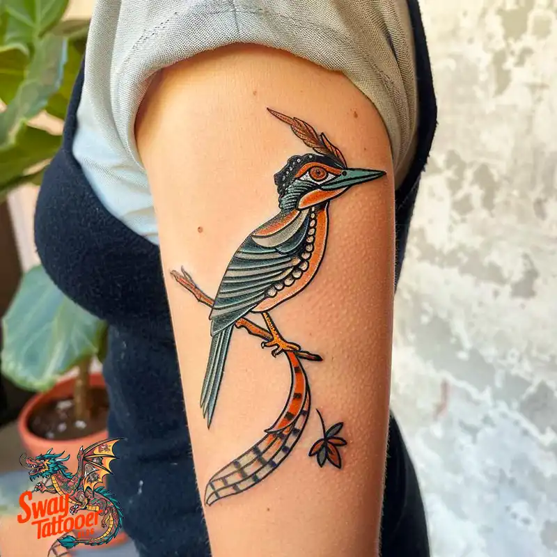 100 Roadrunner Tattoo Design Ideas: Speed & Spirit in Ink 16 roadrunner tattoo
