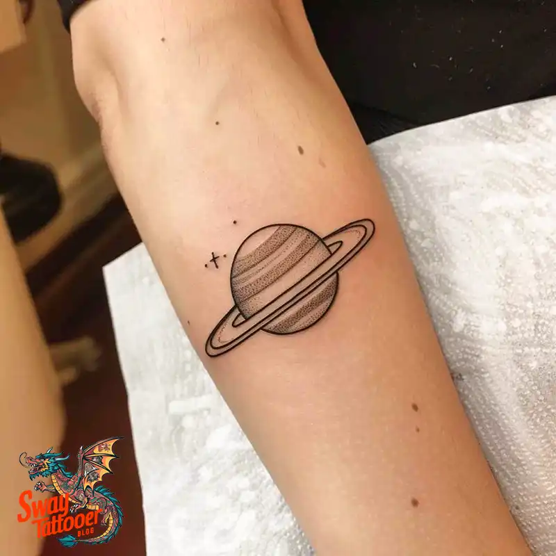 100 Saturn Tattoo Ideas: Out of The World Cosmic Designs 85 saturn tattoo