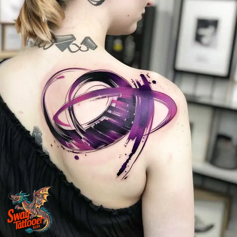 100 Saturn Tattoo Ideas: Out of The World Cosmic Designs 77 saturn tattoo
