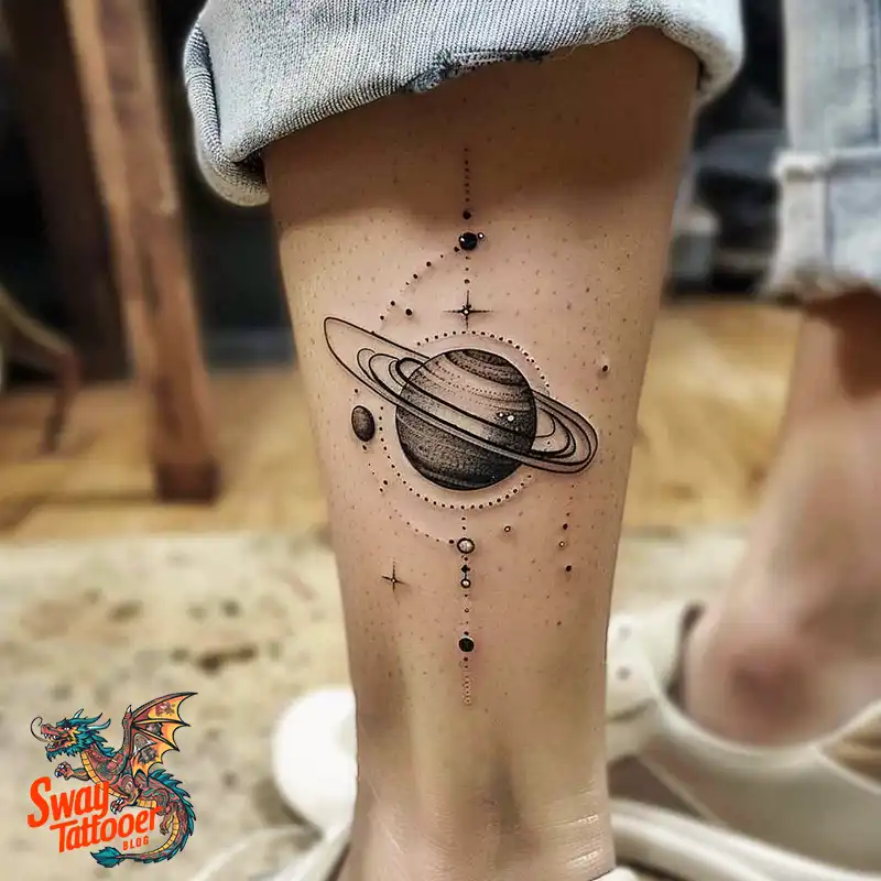 100 Saturn Tattoo Ideas: Out of The World Cosmic Designs 76 saturn tattoo