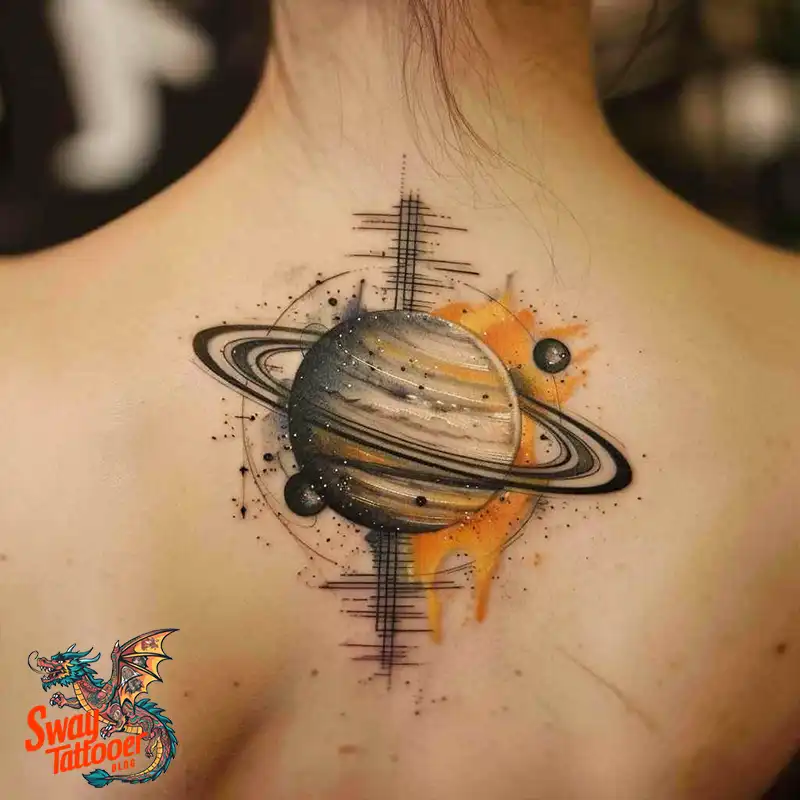 100 Saturn Tattoo Ideas: Out of The World Cosmic Designs 91 saturn tattoo