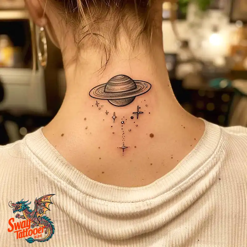 100 Saturn Tattoo Ideas: Out of The World Cosmic Designs 71 saturn tattoo