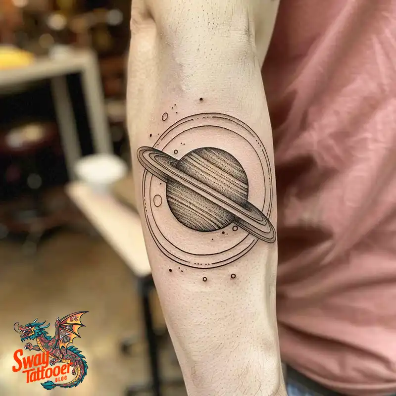 100 Saturn Tattoo Ideas: Out of The World Cosmic Designs 60 saturn tattoo