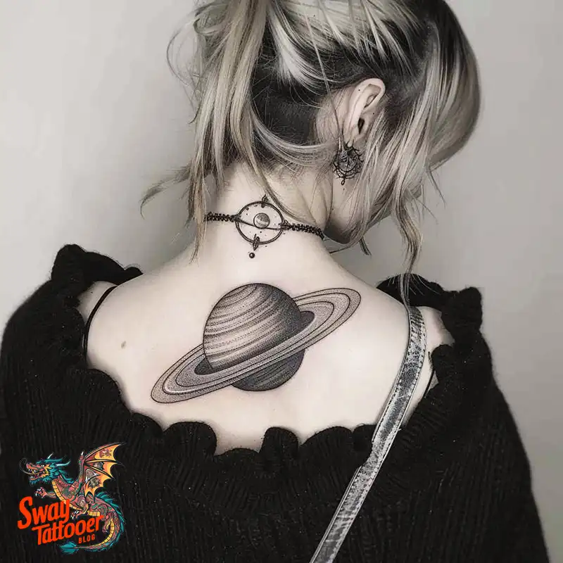 100 Saturn Tattoo Ideas: Out of The World Cosmic Designs 35 saturn tattoo