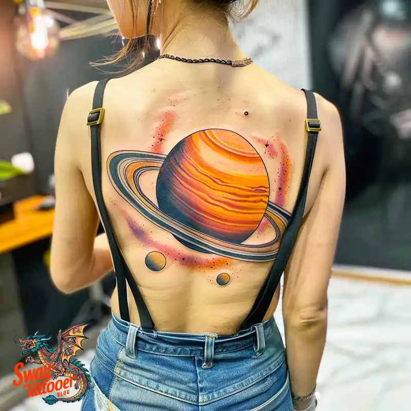 100 Saturn Tattoo Ideas: Out of The World Cosmic Designs 31 saturn tattoo