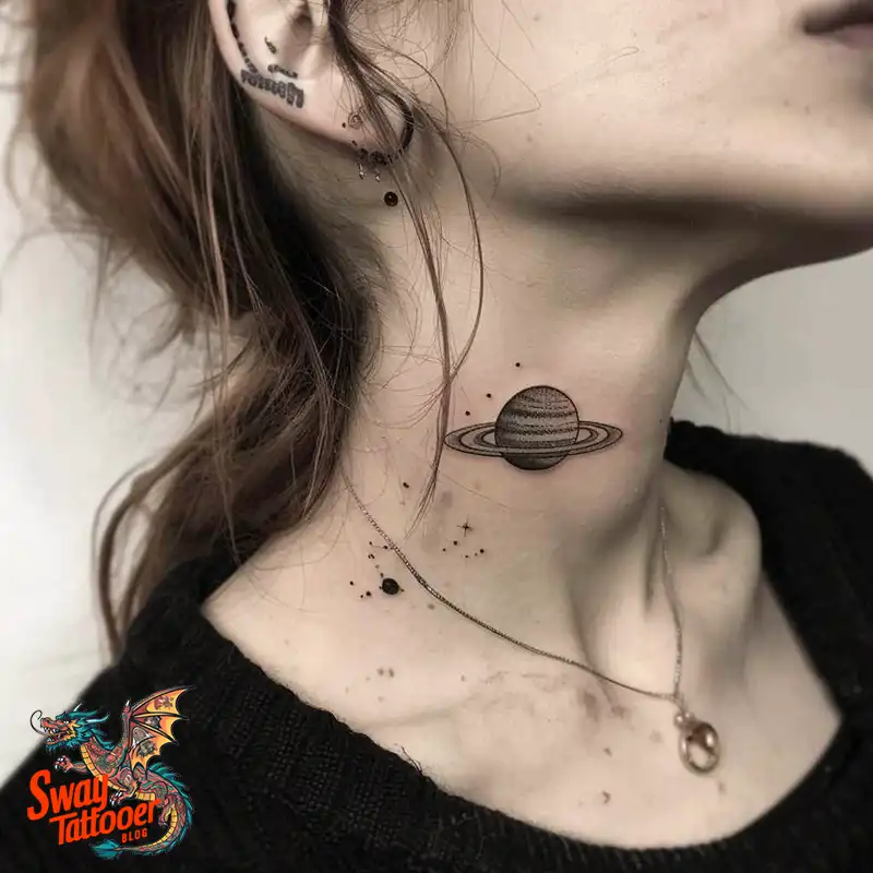 100 Saturn Tattoo Ideas: Out of The World Cosmic Designs 20 saturn tattoo