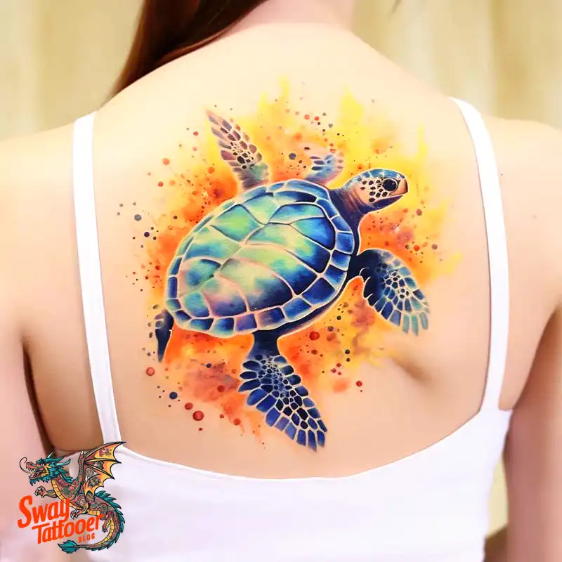 50 Sea Turtle Tattoo Design Ideas: Vibrant Marine Art 25 sea turtle tattoo