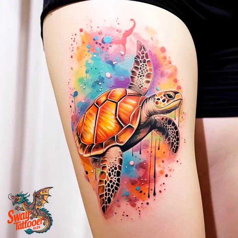 50 Sea Turtle Tattoo Design Ideas: Vibrant Marine Art 10 sea turtle tattoo
