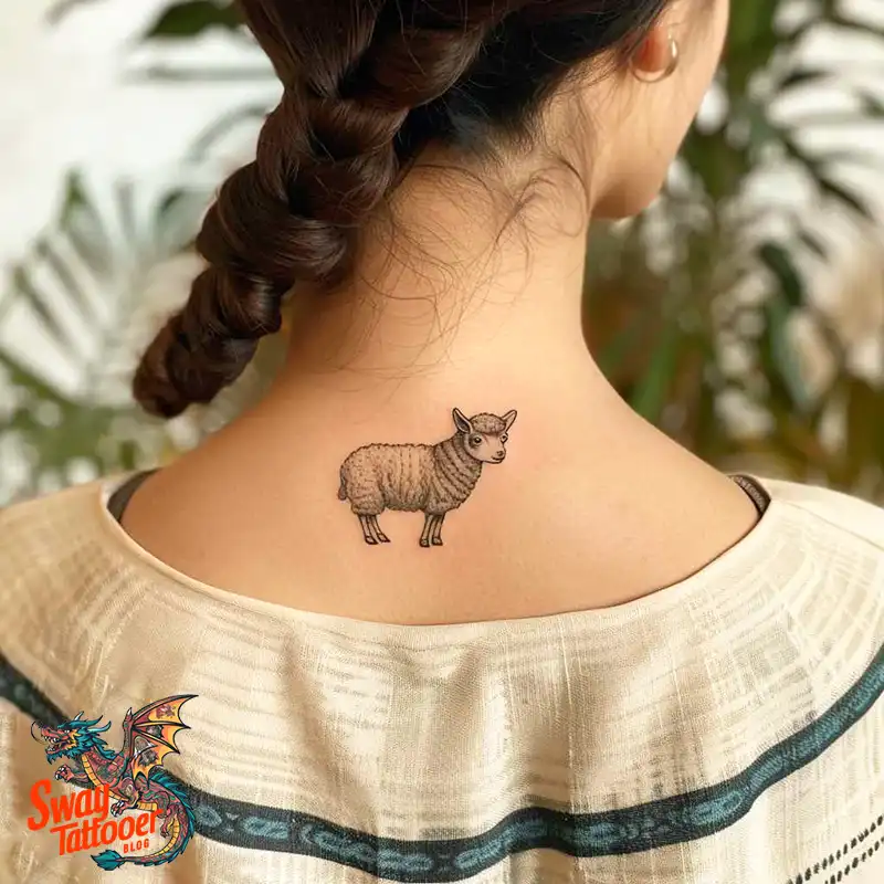 150 Sheep Tattoo Design Ideas: Woolly Wonders Ink Art 34 sheep 112