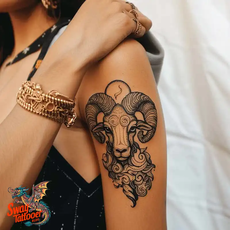 150 Sheep Tattoo Design Ideas: Woolly Wonders Ink Art 20 sheep tattoo