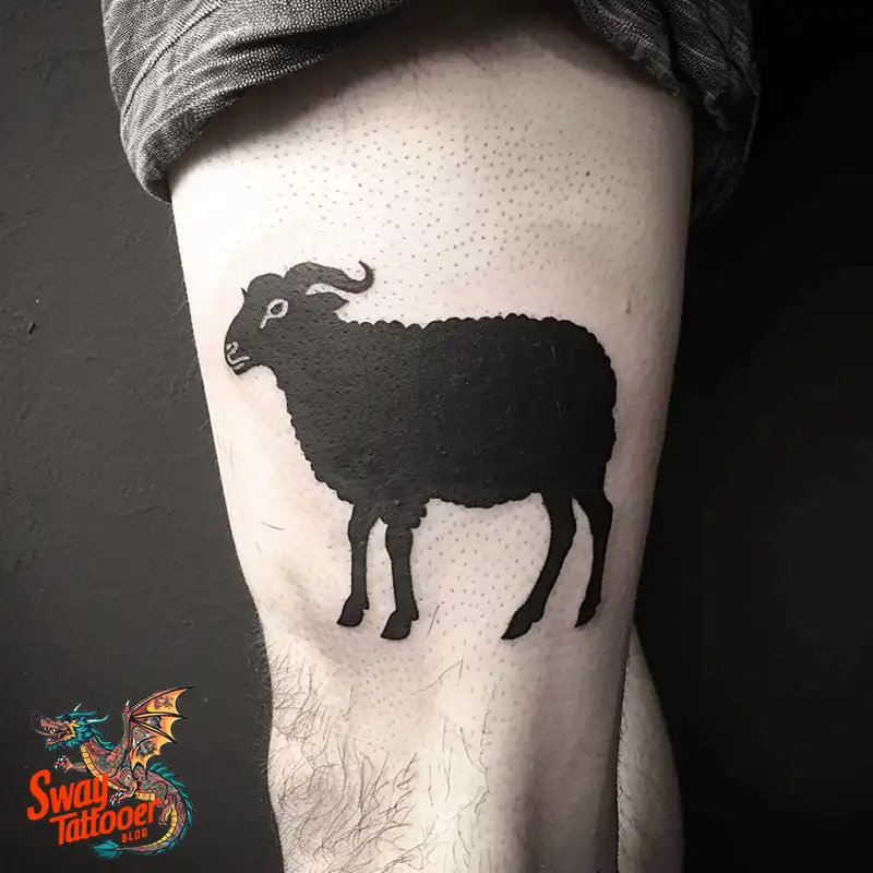 150 Sheep Tattoo Design Ideas: Woolly Wonders Ink Art 128 sheep tattoo