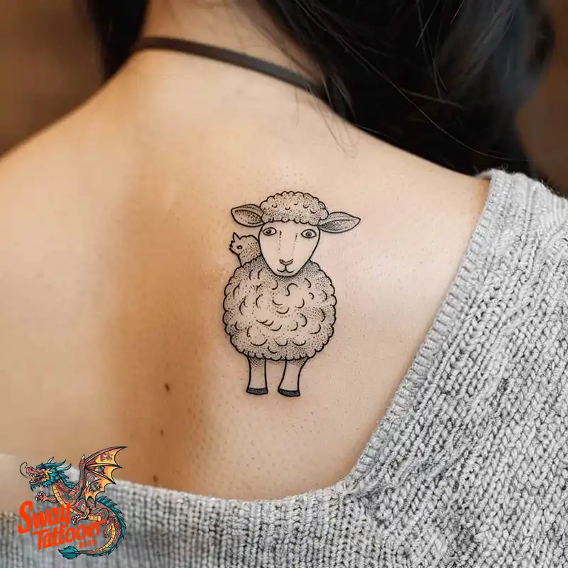150 Sheep Tattoo Design Ideas: Woolly Wonders Ink Art 100 sheep tattoo