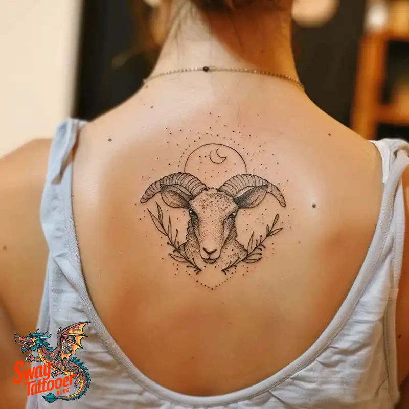 150 Sheep Tattoo Design Ideas: Woolly Wonders Ink Art 68 sheep tattoo