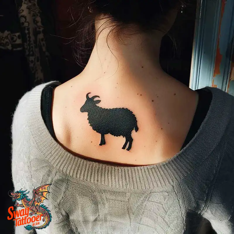 150 Sheep Tattoo Design Ideas: Woolly Wonders Ink Art 67 sheep tattoo