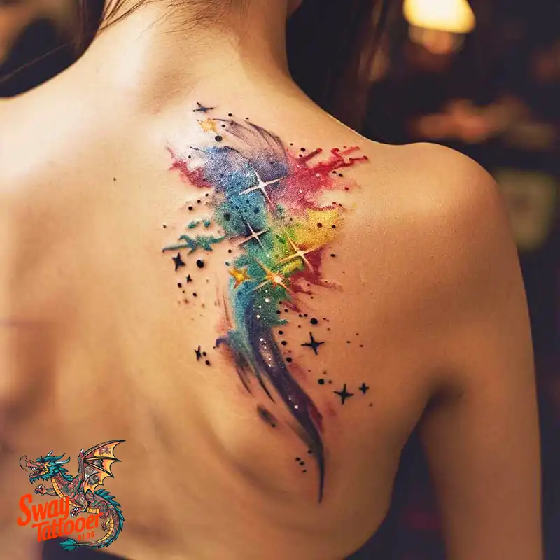 100 Shooting Star Tattoo Design Ideas: Stellar Ink 78 shooting star tattoo