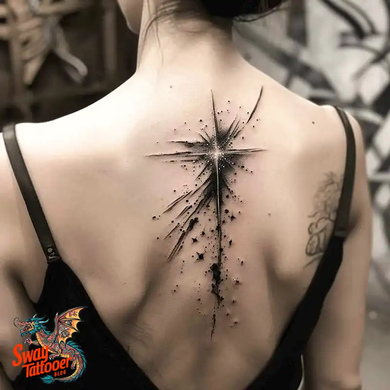 100 Shooting Star Tattoo Design Ideas: Stellar Ink 67 shooting star tattoo