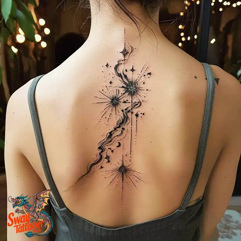 100 Shooting Star Tattoo Design Ideas: Stellar Ink 64 shooting star tattoo