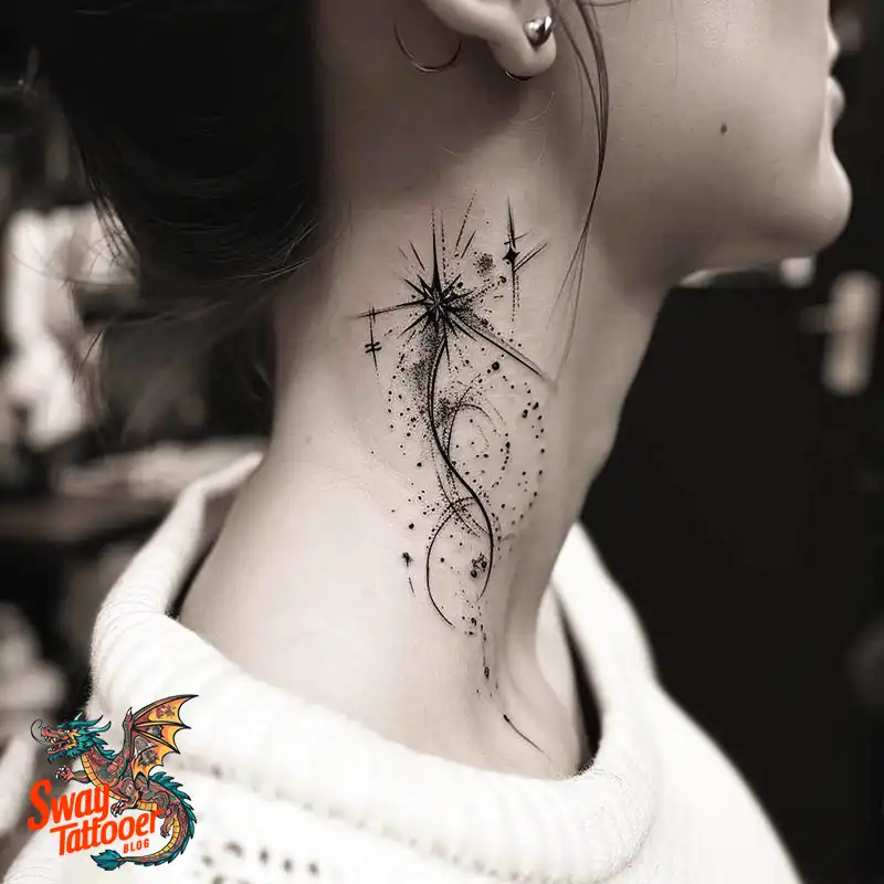 100 Shooting Star Tattoo Design Ideas: Stellar Ink 59 shooting star tattoo